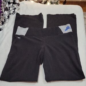 PINK Victoria's Secret Detroit Lions Football Yoga Pants